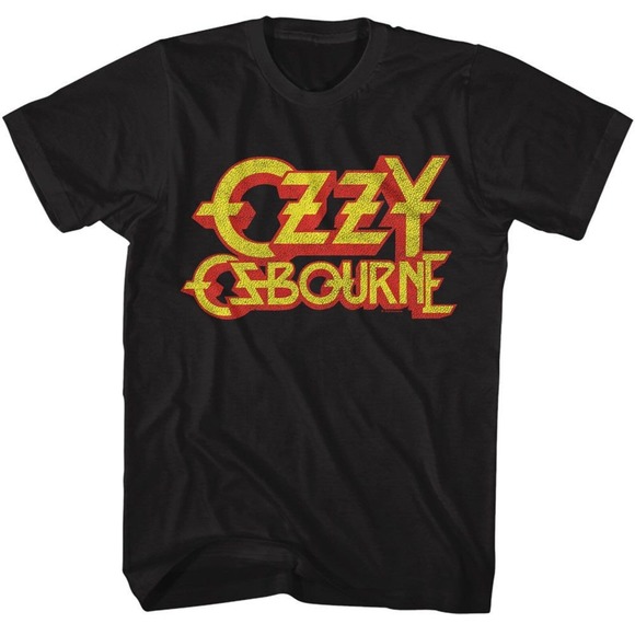 Other - Ozzy Osbourne Logo Classic Black T-Shirt